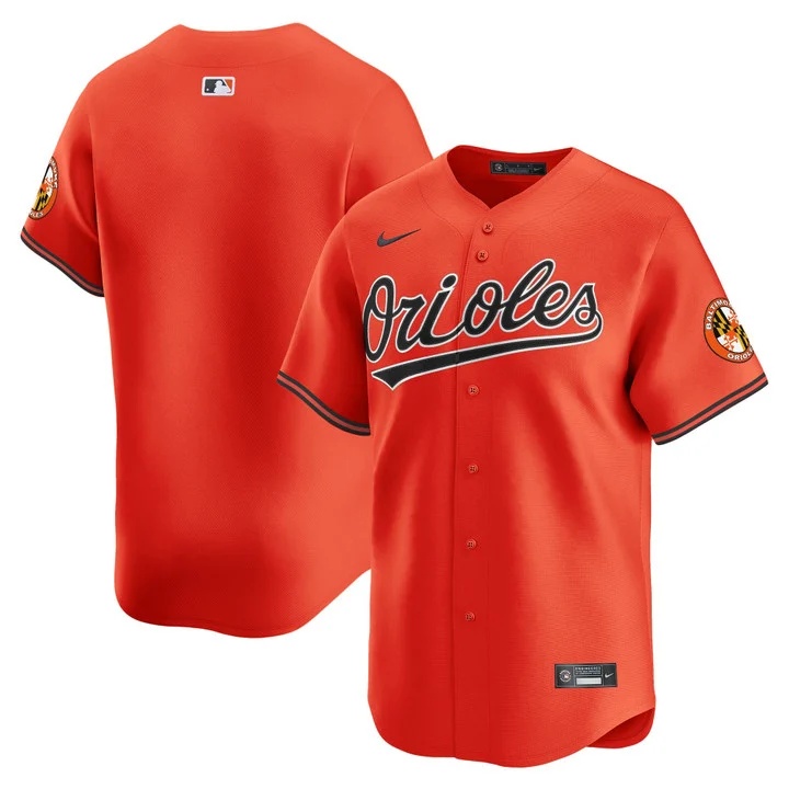 MEN'S BALTIMORE ORIOLES 2026 VAPOR PREMIER LIMITED JERSEY ORANGE BLANK