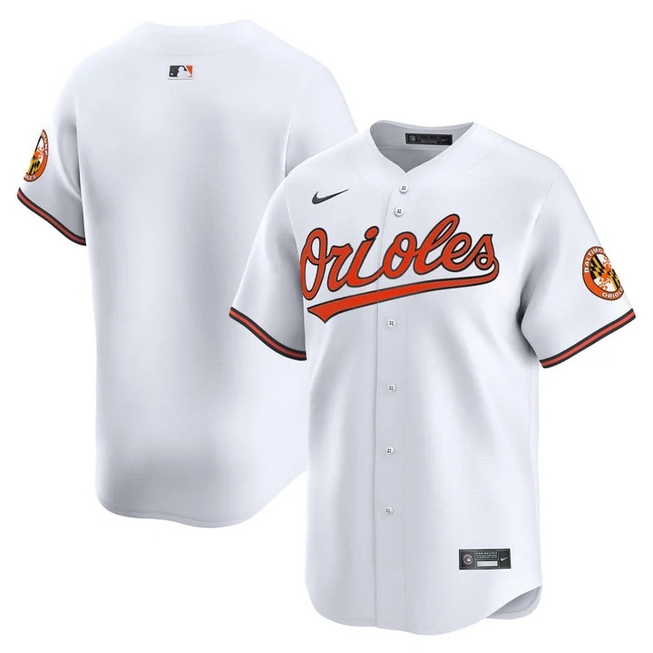 MEN'S BALTIMORE ORIOLES 2026 VAPOR PREMIER LIMITED JERSEY WHITE BLANK