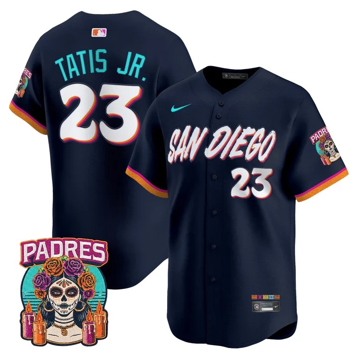 MEN'S SAN DIEGO PADRES 2026 CITY CONNECT VAPOR PREMIER LIMITED JERSEY CITY CONNECT#23 FERNANDO TATIS JR.