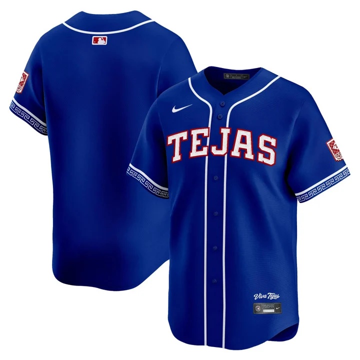 MEN'S TEXAS RANGERS 2026 CITY CONNECT VAPOR PREMIER LIMITED JERSEY ROYAL BLANK