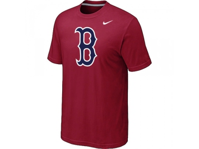 MLB Boston Red Sox Heathered NEW Red Blended T-Shirt