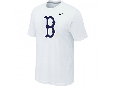 MLB Boston Red Sox Heathered NEW White Blended T-Shirt