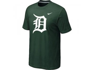 MLB Detroit Tigers Heathered D.Green NEW Blended T-Shirt