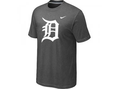 MLB Detroit Tigers Heathered D.Grey NEW Blended T-Shirt