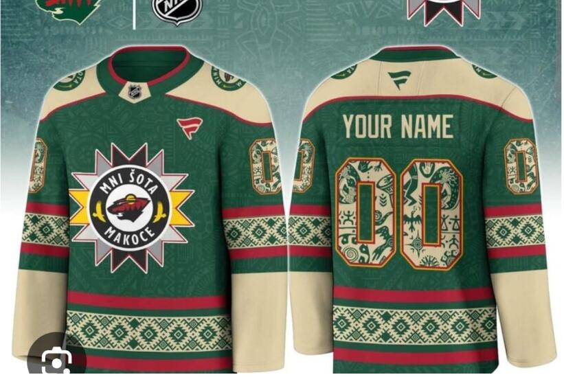MNISOTA MAKOCE HOCKEY JERSEY