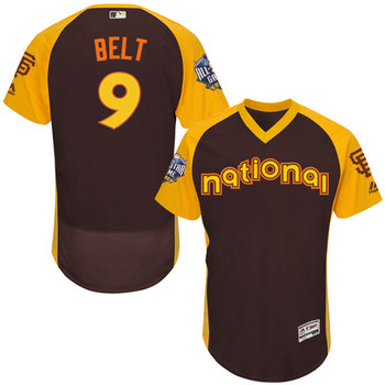 Madison Bumgarner Brown 2016 MLB All-Star Jersey - Men's National League San Francisco Giants #40 Cool Base Game Collectio