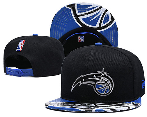 Magic Team Logo Black Adjustable Hat YD