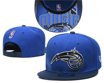 Magic Team Logo Blue Black Adjustable Hat TX