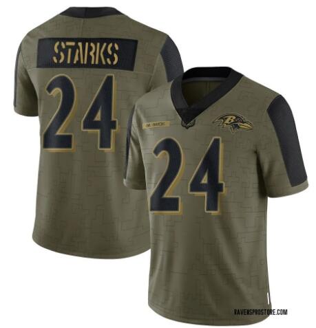 Malaki Starks Jersey, Ravens Malaki Starks Legend