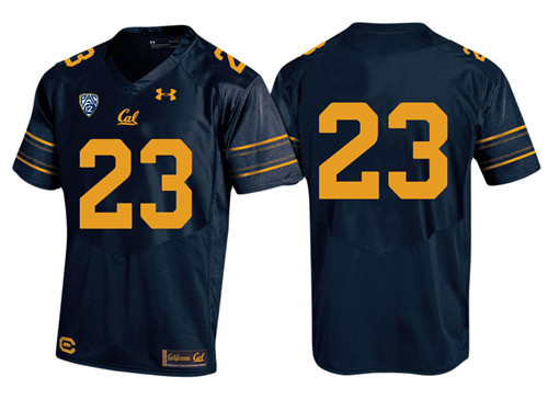 Male California Golden Bears Navy PAC-12 College Football New-Look Home Jersey10