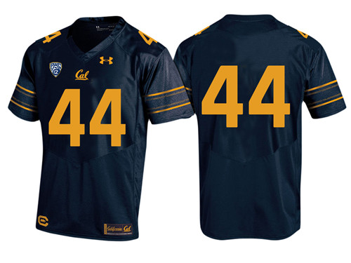 Male California Golden Bears Navy PAC-12 College Football New-Look Home Jersey9