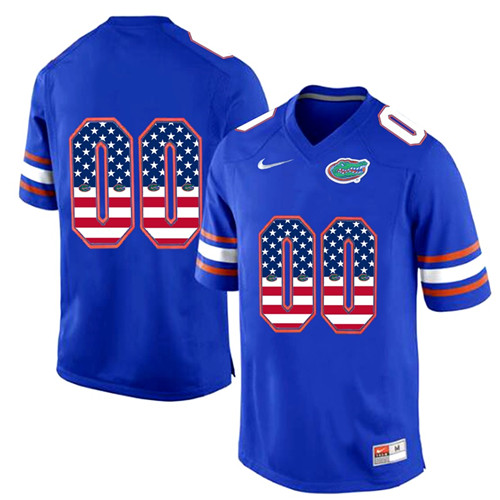 Male Florida Gators Royal Blue Custom College Football Limited Jersey
