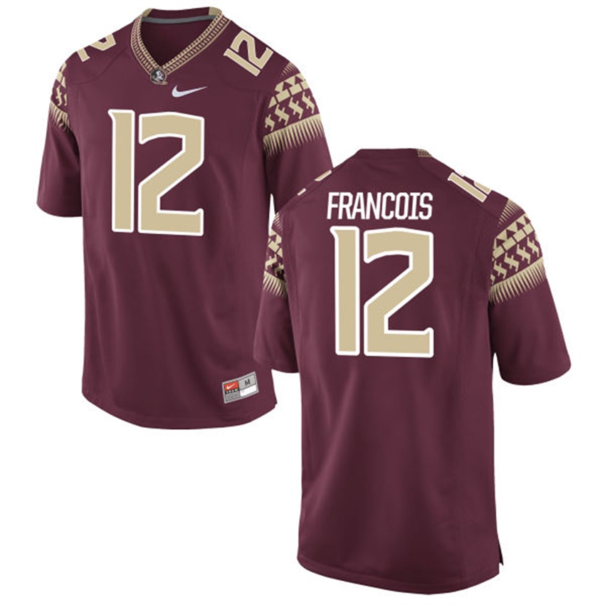 Male Florida State Seminoles Garnet Deondre Francois NCAA Alumni Football Game Jersey