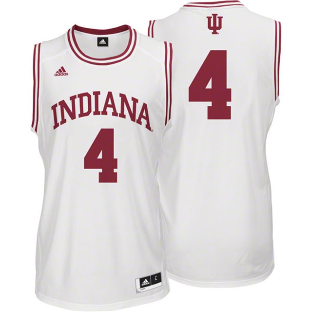 Male Indiana Hoosiers White Victor Oladipo College Basketball Jersey1