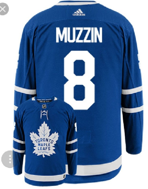 Maple Leafs #8 Jake Muzzin Blue Adidas Jersey