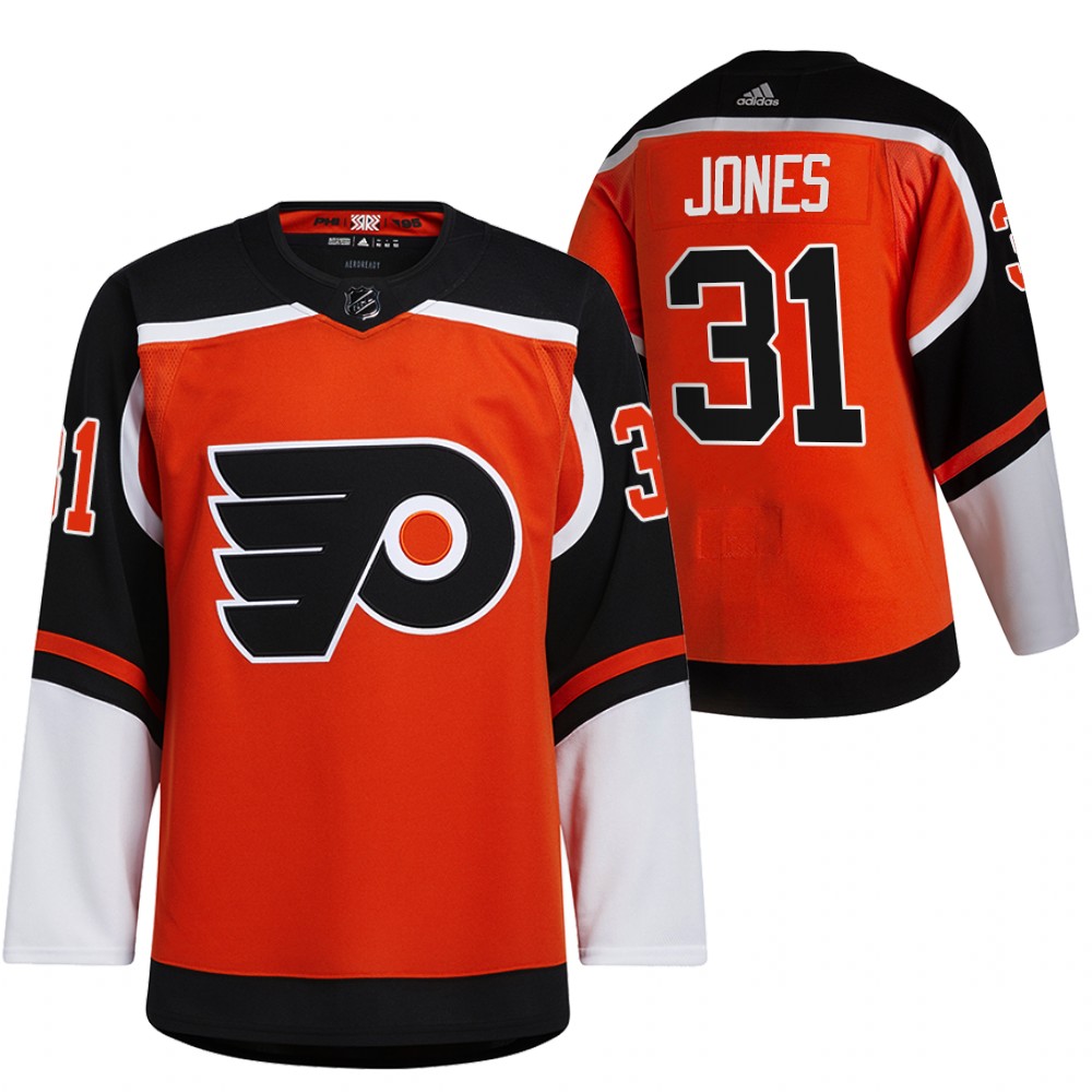 Martin Jones Flyers 2021 Reverse Retro Orange Special Edition Jersey