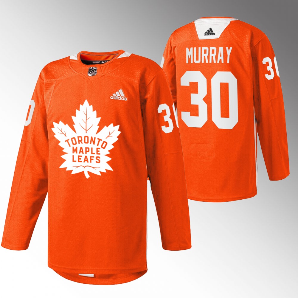 Matt Murray Maple Leafs Every Child Matters Jersey Orange Warmup