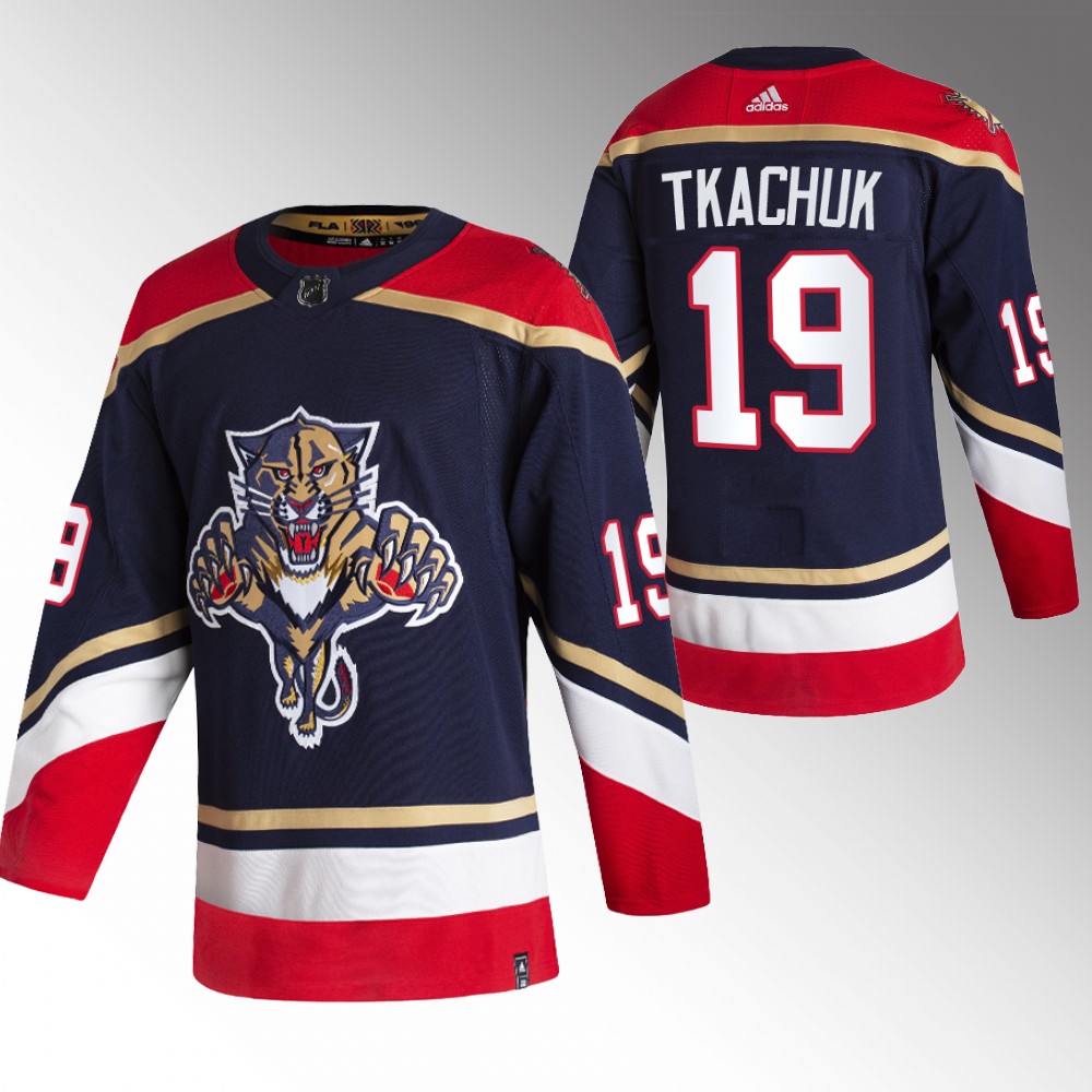 Matthew Tkachuk Florida Panthers Navy Reverse Retro 2022 Jersey Authentic