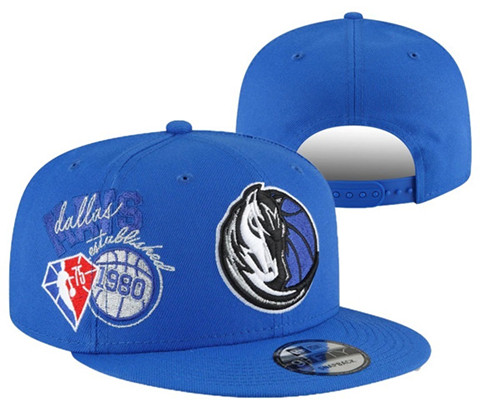 Mavericks Blue Snapback Hat --YD