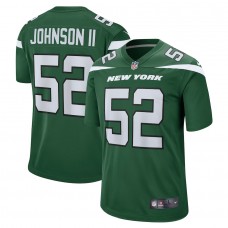 Men's 2022 New York Jets Jermaine Johnson II Nike Gotham Green Jersey