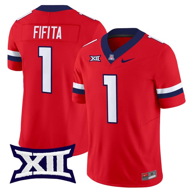 Men's Arizona Wildcats 2025 Vapor Limited Jersey #1 Noah Fifita