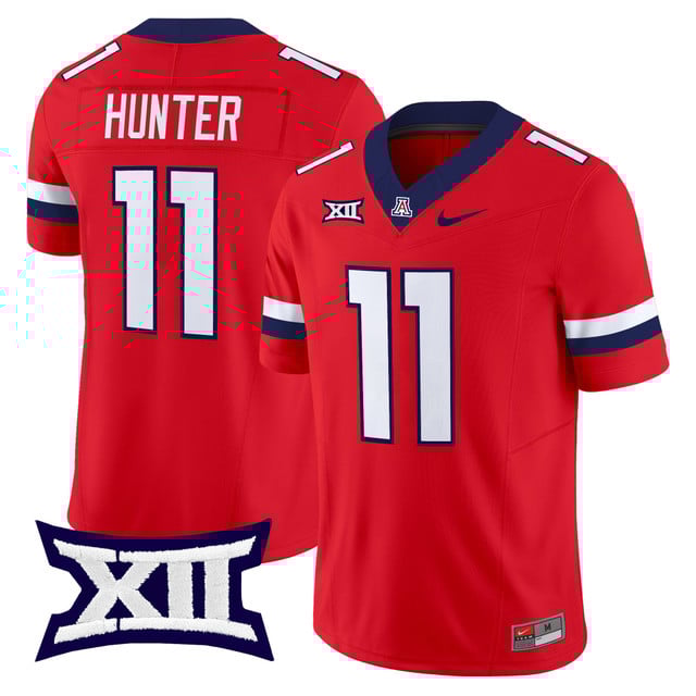 Men's Arizona Wildcats 2025 Vapor Limited Jersey #11 Chris Hunter