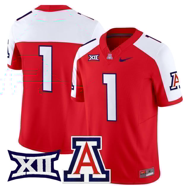 Men's Arizona Wildcats 2025 Vapor Limited Jersey red white #1