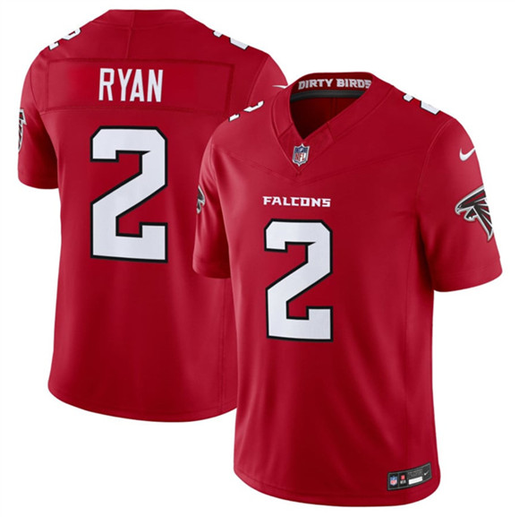 Men's Atlanta Falcons #2 Matt Ryan Red 2026 New F.U.S.E. Vapor Untouchable Limited Football Stitched Jersey