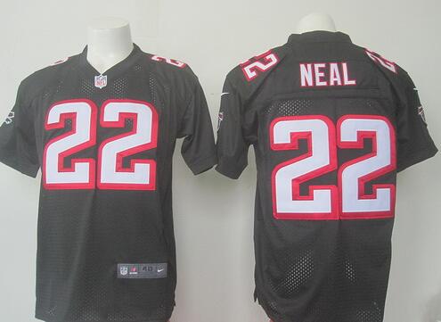 Men's Atlanta Falcons #22 Keanu Neal Nike Black Elite 2016 Draft Pick Jersey