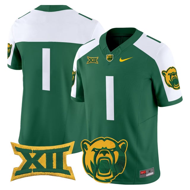 Men's Baylor Bears 2025 Vapor Limited Jersey #1