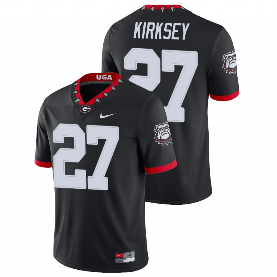 Men's Black Georgia Bulldogs Austin Kirksey College Football Alternate Game Jersey
