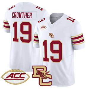Men's Boston College Eagles 2025 Vapor Limited Jersey - All Stitched Welles Crowther   19
