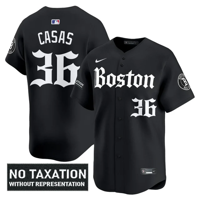 Men's Boston Red Sox 'Retro Newspaper Edition' Vapor Premier Limited Jersey #36 TRISTON CASAS.webp