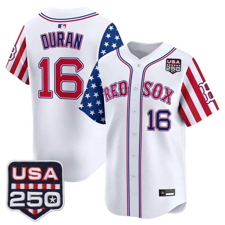 Men's Boston Red Sox America 250 Edition Vapor Premier Limited Jersey #16 JARREN DURAN