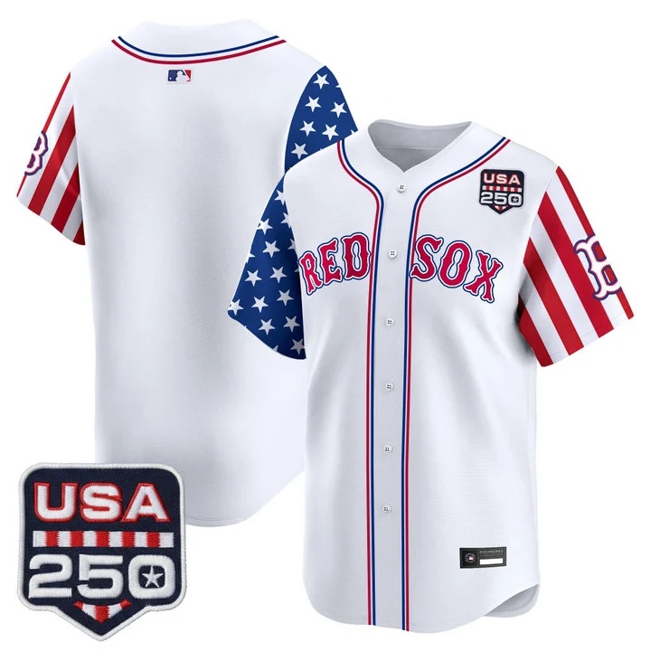 Men's Boston Red Sox America 250 Edition Vapor Premier Limited Jersey BLANK