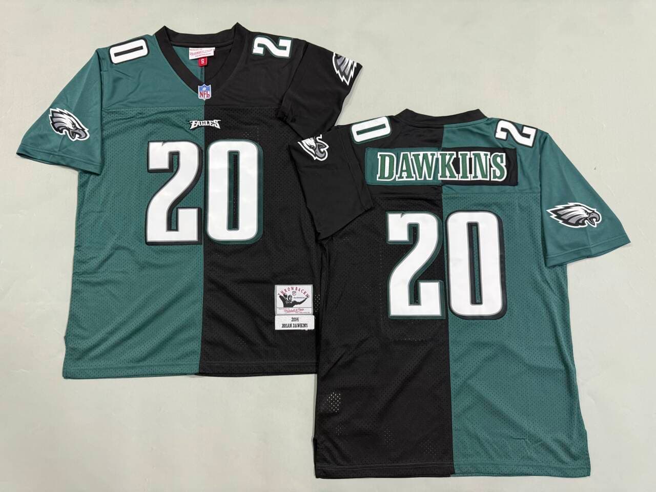 Men's Brian Dawkins Black Philadelphia   Eagles