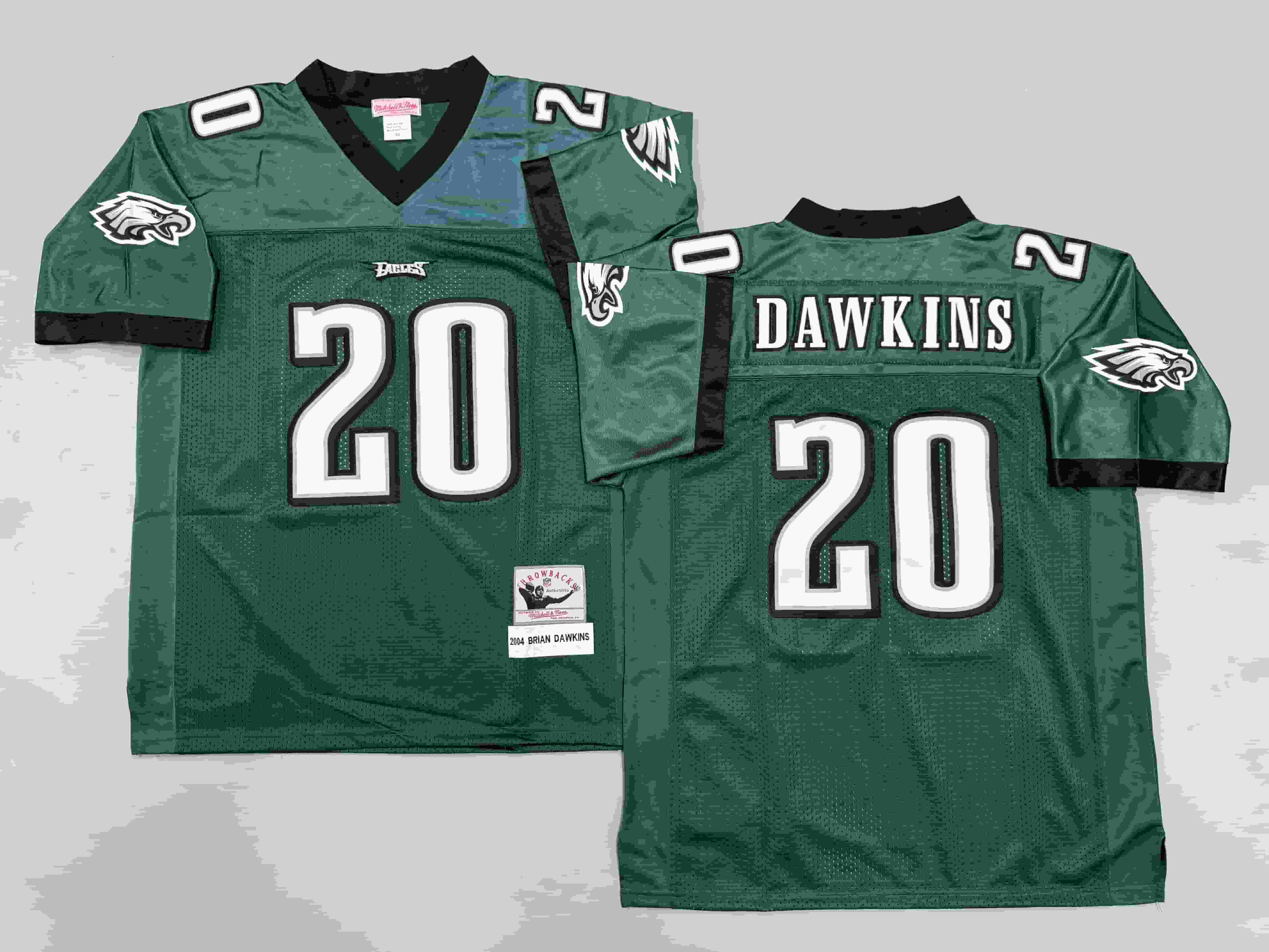 Men's Brian Dawkins Jade Philadelphia Eagles