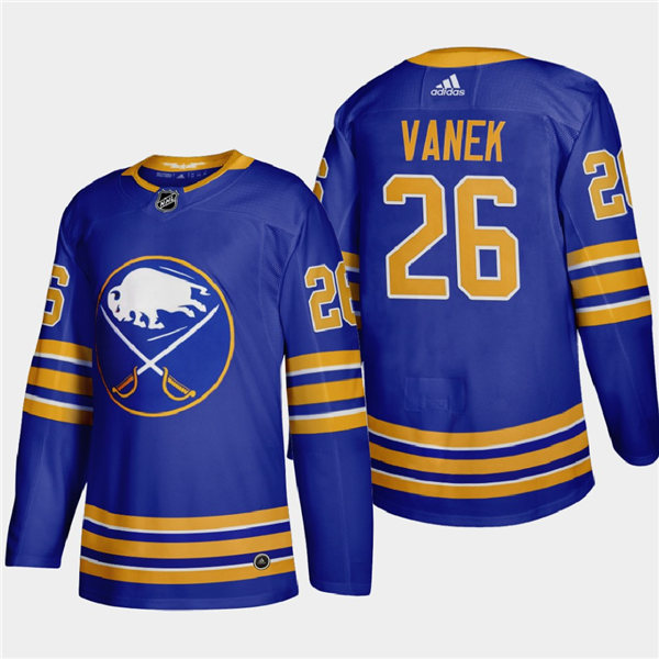 Men's Buffalo Sabres #26 Rasmus Dahlin Adidas Home Premier Royal Stitched Jersey