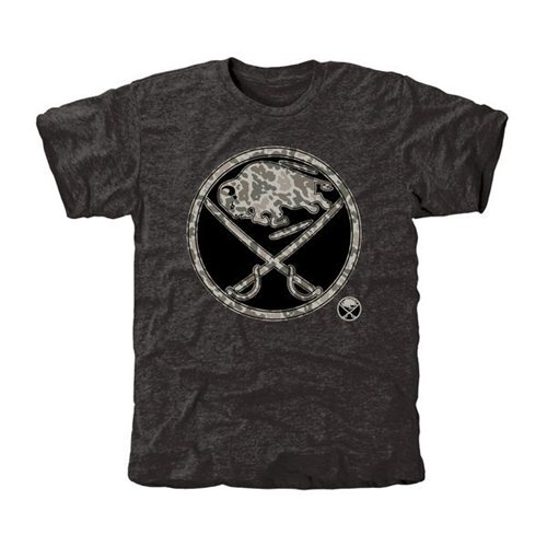 Men's Buffalo Sabres Black Rink Warrior T-Shirt