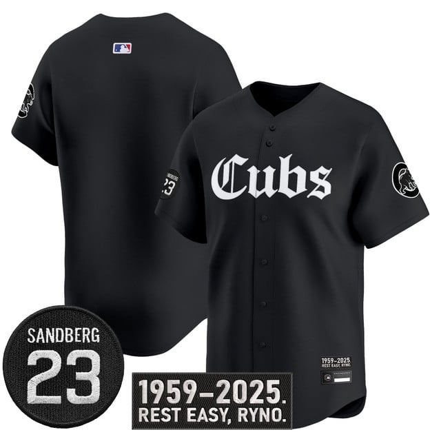 Men's Chicago Cubs 'Ryne Sandberg Tribute' Vapor Premier Limited Jersey blank