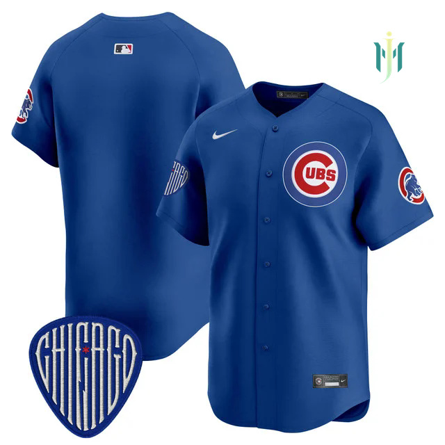 Men's Chicago Cubs 2025 Vapor Premier Limited Jersey ROYAL BLANK.webp