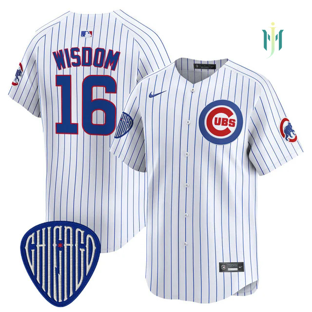 Men's Chicago Cubs 2025 Vapor Premier Limited Jersey WHITE #16 PATRICK WISDOM.webp