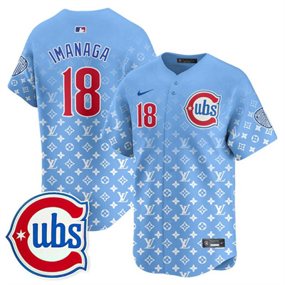 Men's Chicago Cubs Luxury Jersey #18 Shota Imanaga
