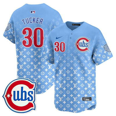 Men's Chicago Cubs Luxury Jersey #30 Kyle Tucker