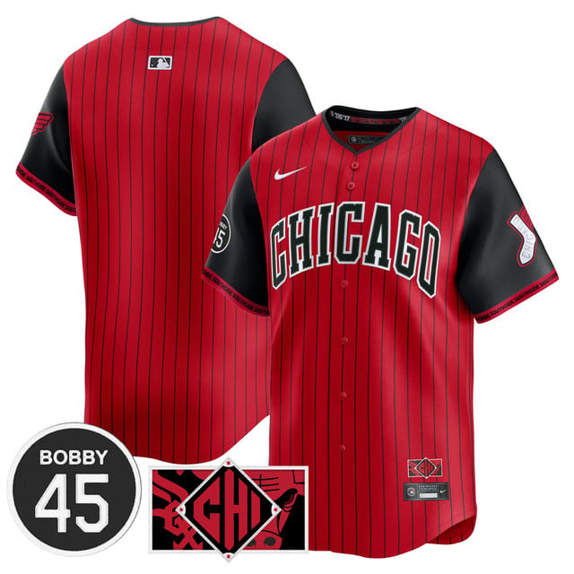 Men's Chicago White Sox Bobby Jenks Vapor Premier Limited Jersey CITY CONNECT BLANK