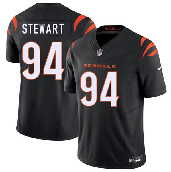 Men's Cincinnati Bengals #94 Shemar Stewart Black 2026 F.U.S.E. Vapor Untouchable Limited Football Stitched Jersey