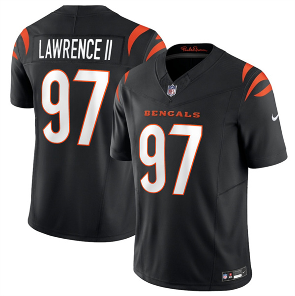 Men's Cincinnati Bengals #97 Dexter Lawrence II Black 2026 F.U.S.E. Vapor Untouchable Limited Football Stitched Jersey