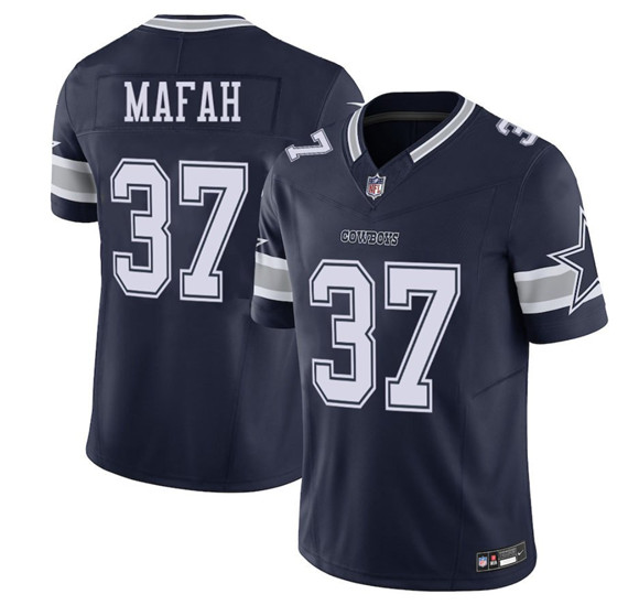 Men's Dallas Cowboys #37 Phil Mafah Navy 2025 F.U.S.E Draft Vapor Untouchable Limited Football Stitched Jersey
