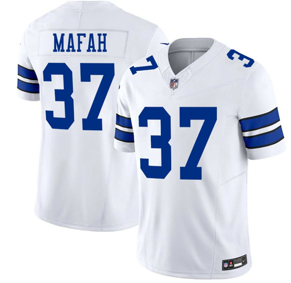 Men's Dallas Cowboys #37 Phil Mafah White 2025 F.U.S.E Vapor Untouchable Limited Football Stitched Jersey
