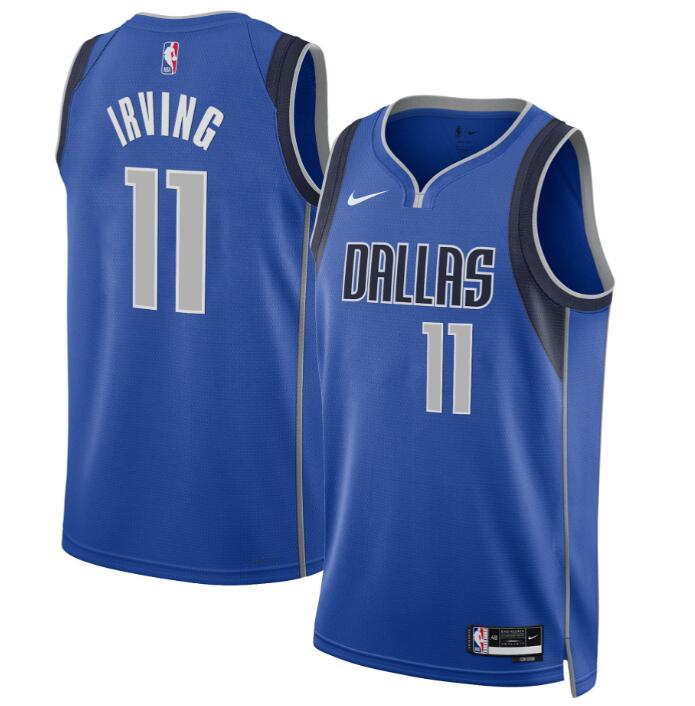 Men's Dallas Mavericks Swingman Jersey - All Stitched Icon Kyrie Irving